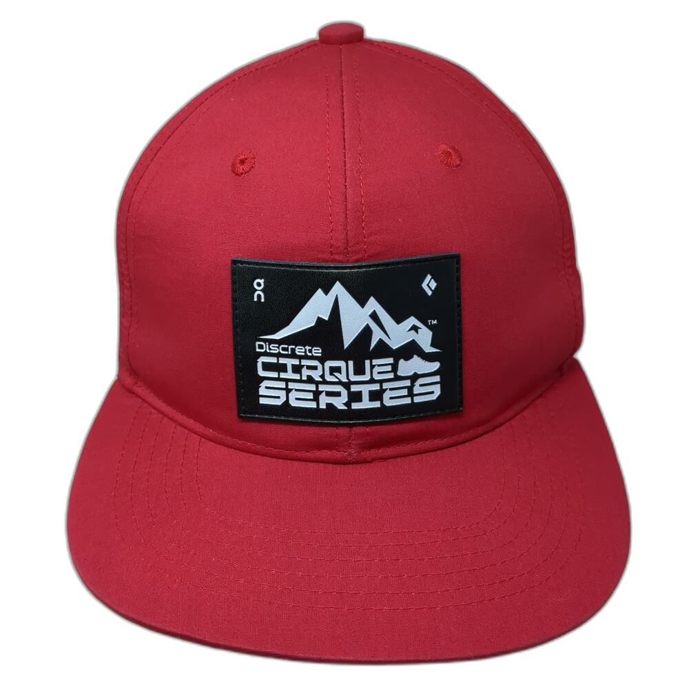 Discrete Snapback Red One Size Hat Cirque Series Black Diamond On Sun Valley
